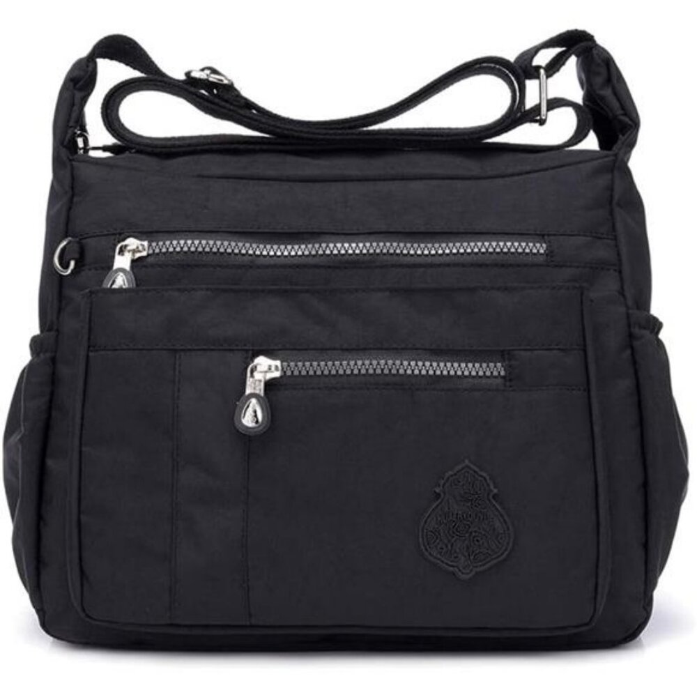 Crossbody Bag for Women Nylon Waterproof Shoulder Purse Messenger Bag